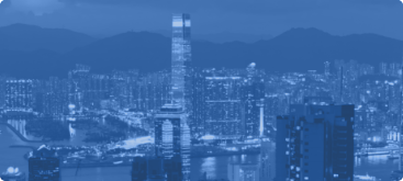 skyscrapers in Hong Kong