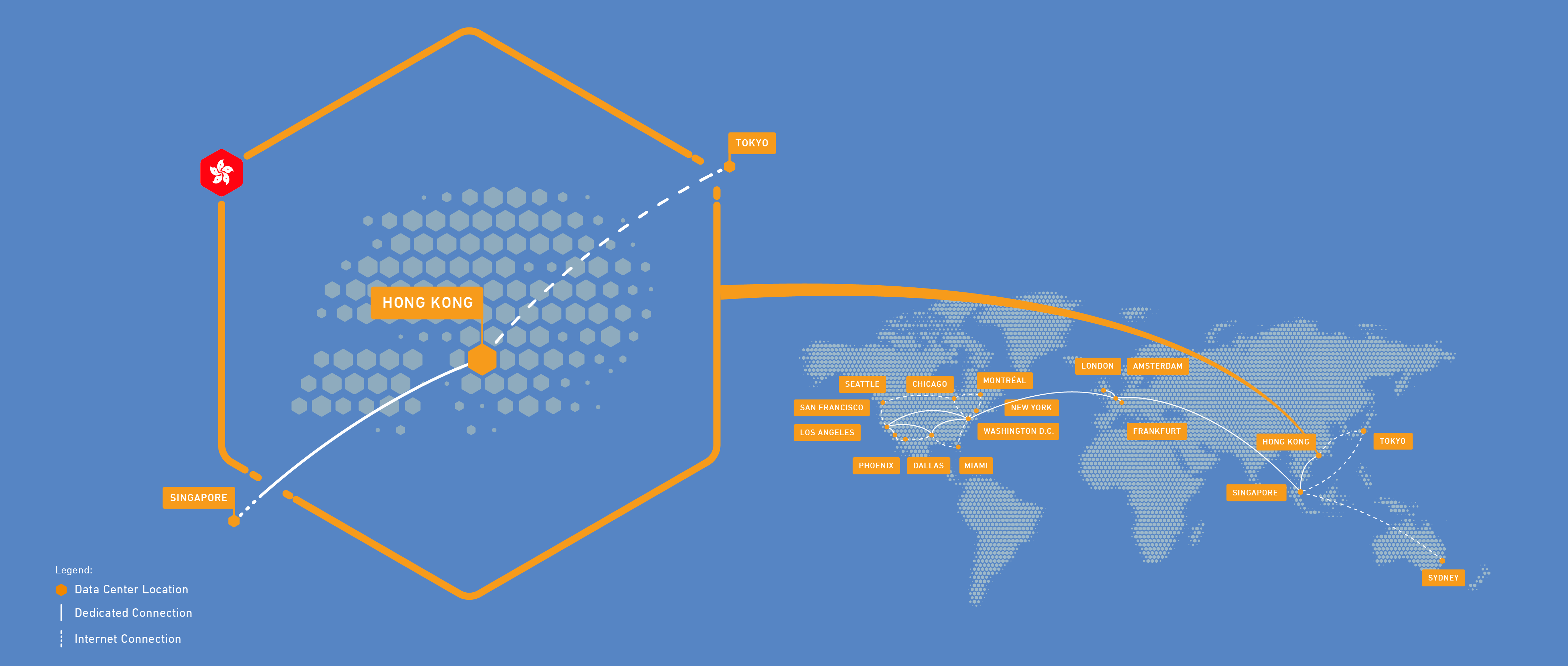 Leaseweb Hong Kong Network Map